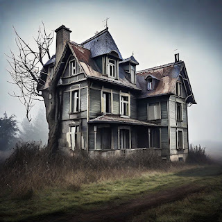 Illustration d'un garçon et un loup 